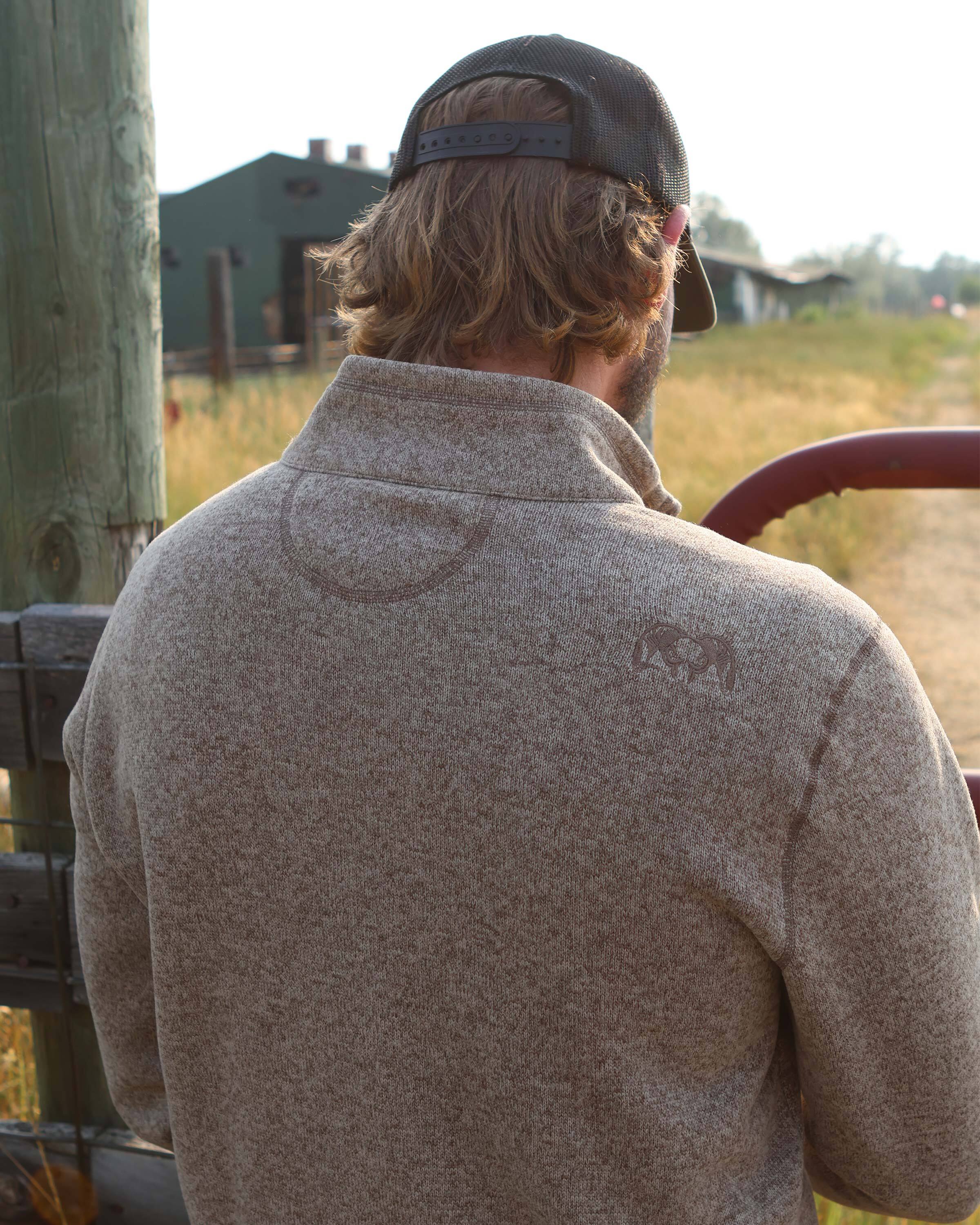 Base Camp Pullover Sweater | Charcoal Heather - Image 9