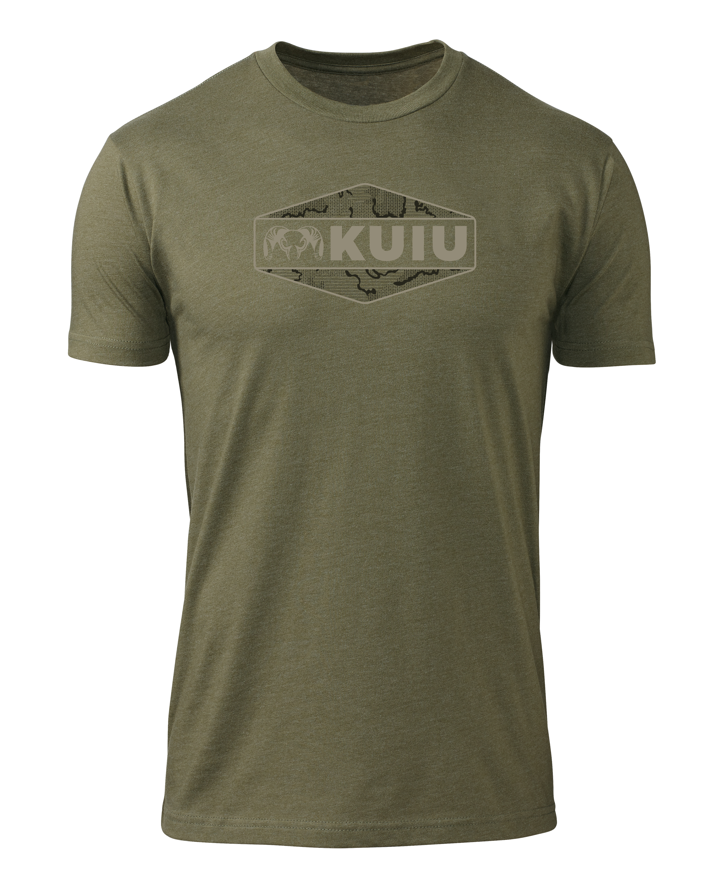 Outlet KUIU Tonal Patch T-Shirt | Military Green