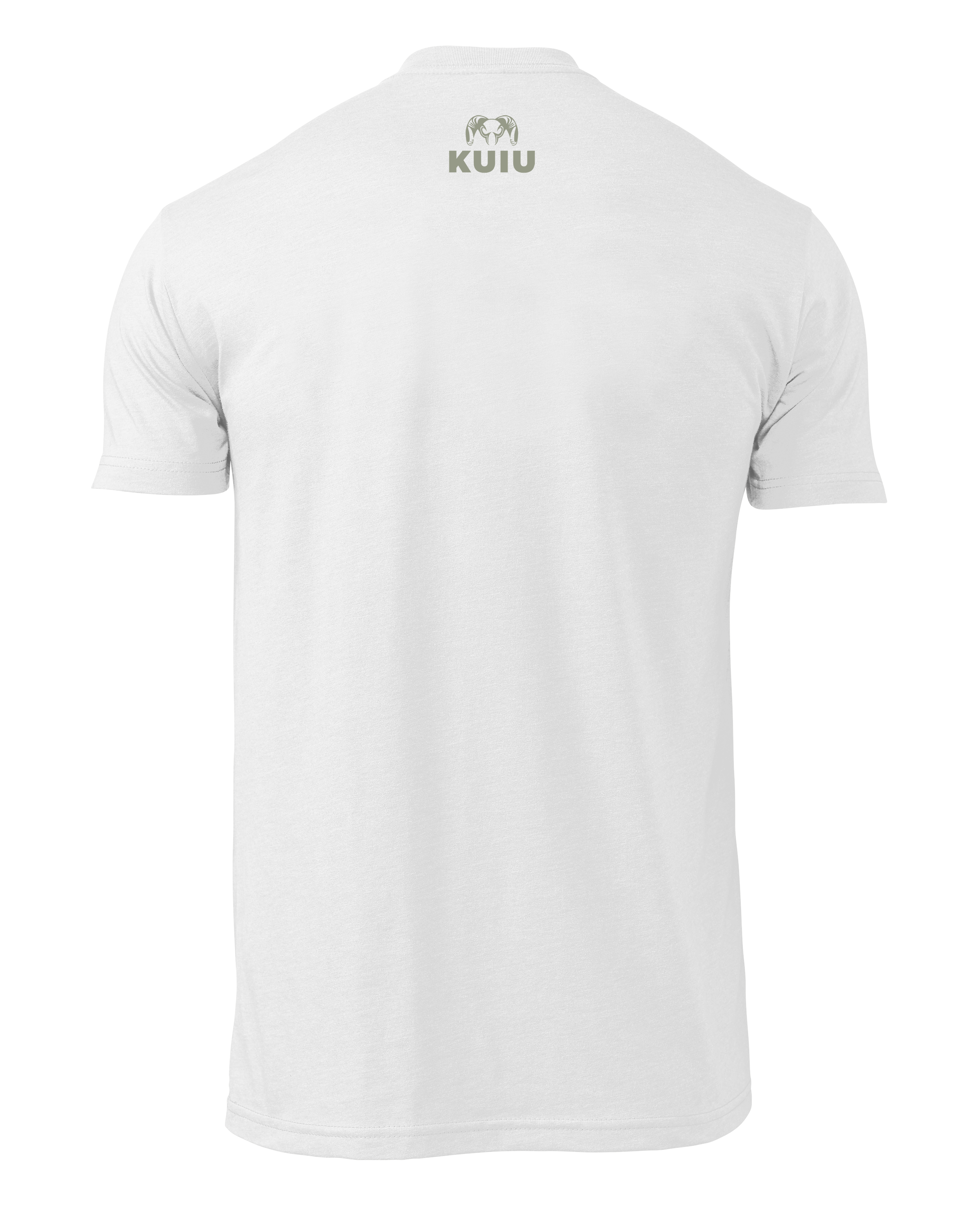 KUIU Stacked Here to Hunt T-Shirt | White - Image 2