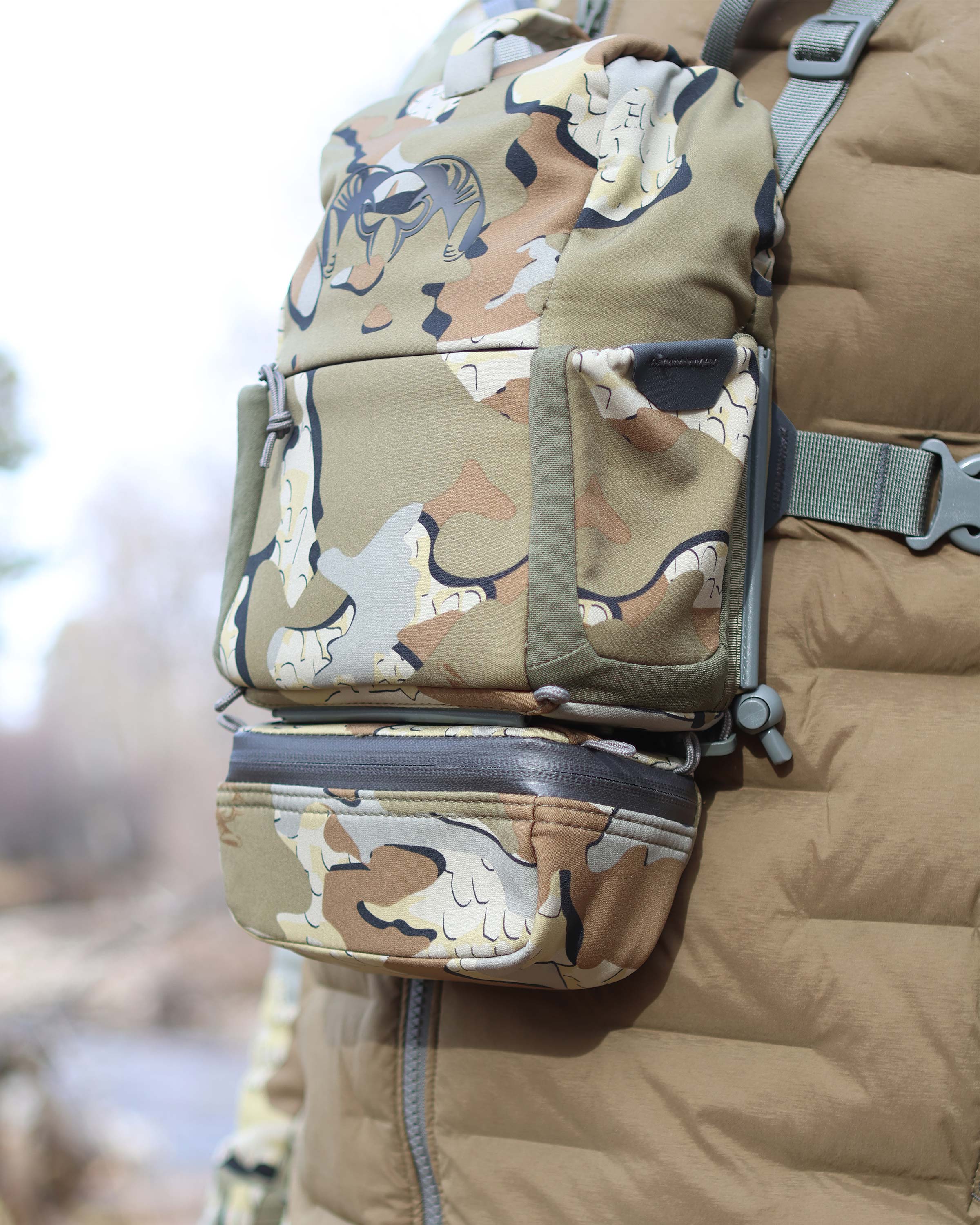 PRO G3 Bino Harness Accessory Pocket | Ash - Image 4